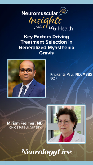 Key Factors Driving Treatment Selection in Generalized Myasthenia Gravis