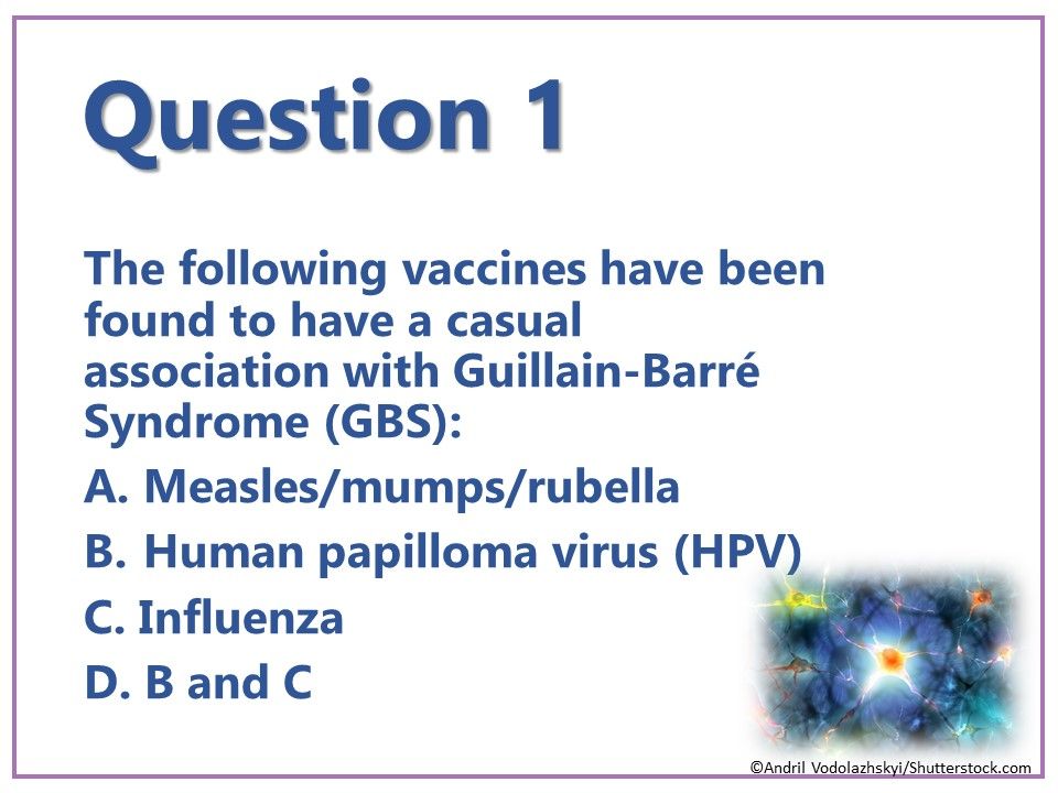 Hpv vaccine guillain barre syndrome