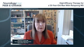 High-Efficacy Therapy for a 35-Year-Old Man With Relapsing MS 