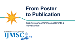 Turning a Conference Poster into a Manuscript