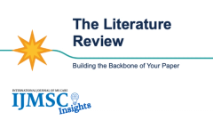Making the Case: How to Do a Literature Review