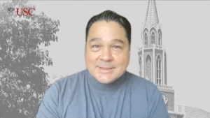 Jess Holguin, OTD, OT/L, associate professor, clinical occupational therapy in the Chan Division of Occupational Science and Occupational Therapy