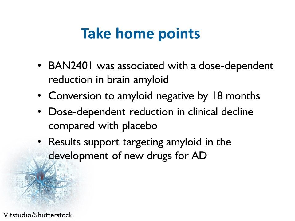 dose-dependent reduction in brain amyloid
