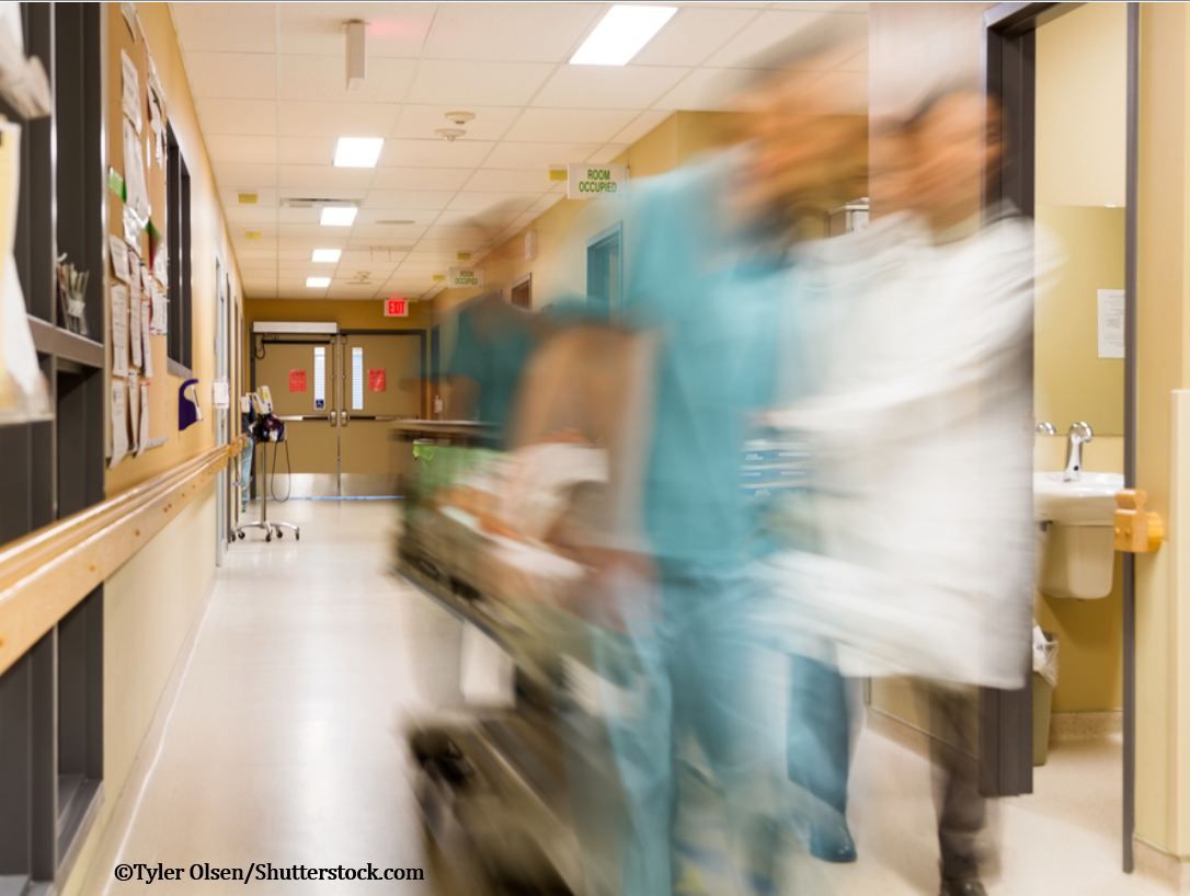 hospital hallway emergency
