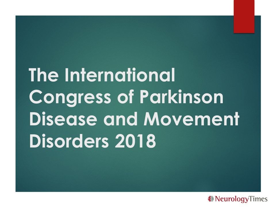 The 2018 MDS International Congress A Brief Introduction