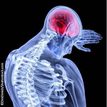 Headache skeleton brain