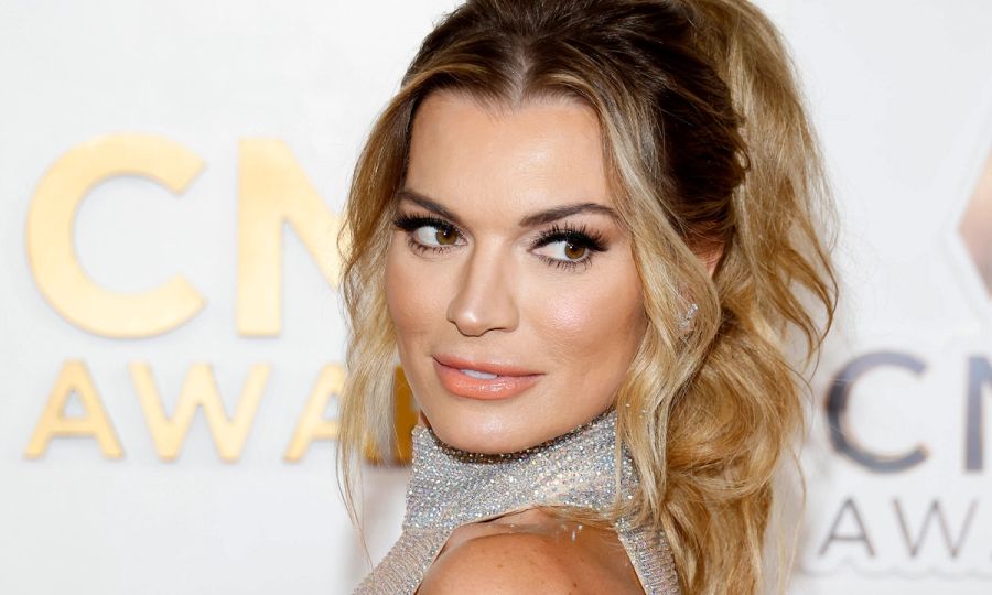 Lindsay Hubbard attends the 57th Annual CMA Awards at Bridgestone Arena on November 08, 2023 in Nashville, Tennessee.