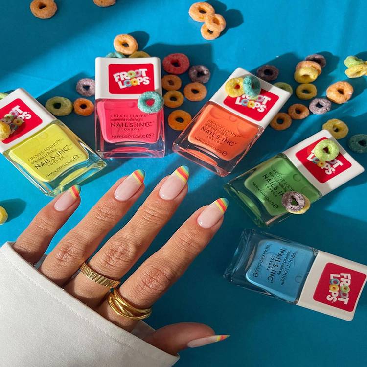 Rainbow tips