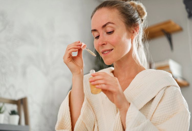 Overdoing it with potent vitamin C serum