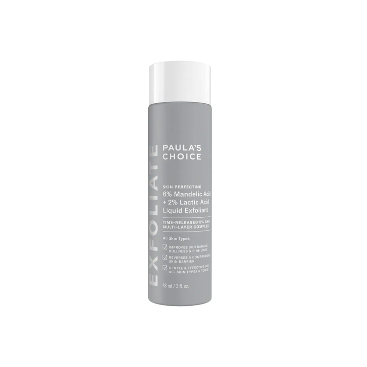Paula’s Choice Skin Perfecting Mandelic and Lactic Acid Liquid Exfoliant ($37)