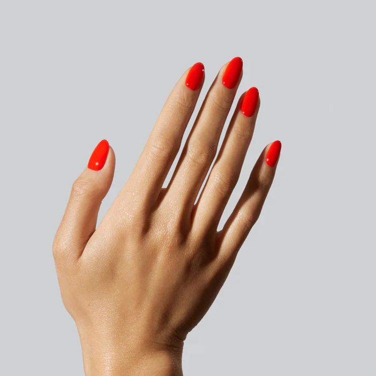 Gelcare UV Gel Nail Polish in Rosso Corsa ($20)