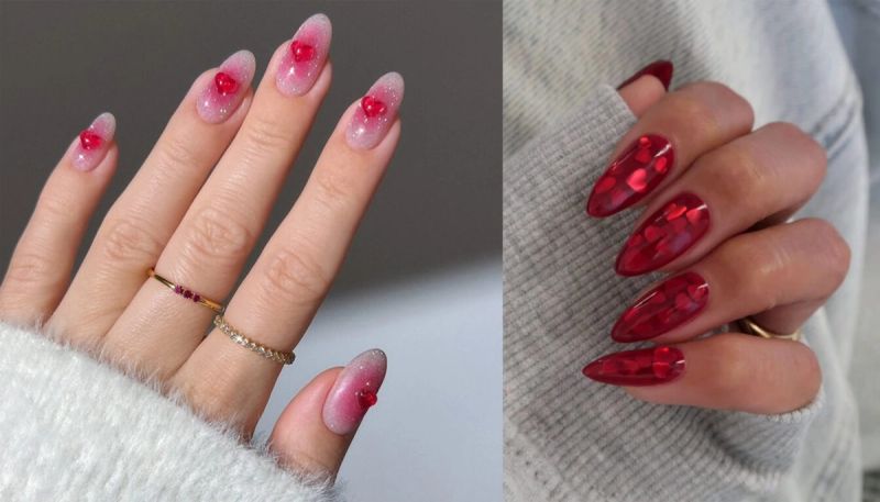 galentine's day nails