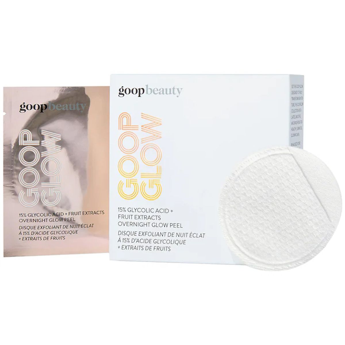 goop GOOPGLOW 15% Glycolic Acid Overnight Glow Peel