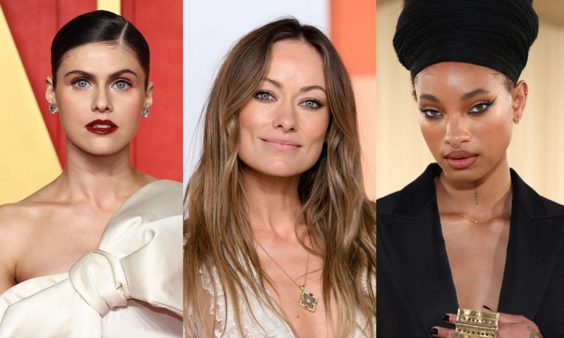 Celebrities with the prettiest eyes - Alexandra Daddario Olivia Wilde Willow Smith