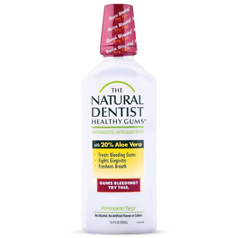 The Natural Dentist Healthy Gums Antigingivitis/Antiplaque Rinse ($7)