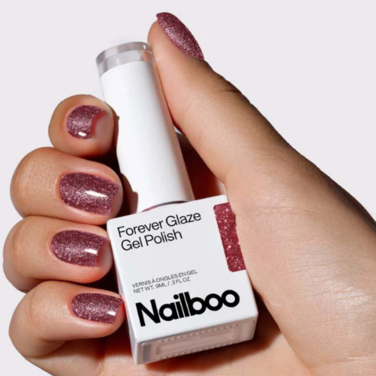 Nailboo Forever Glaze Gel Polish in Soda Glam ($13)