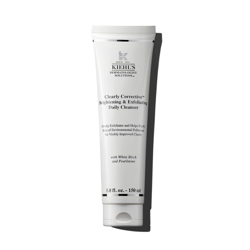 kiehls clearly corrective brightening exfoliating cleanser