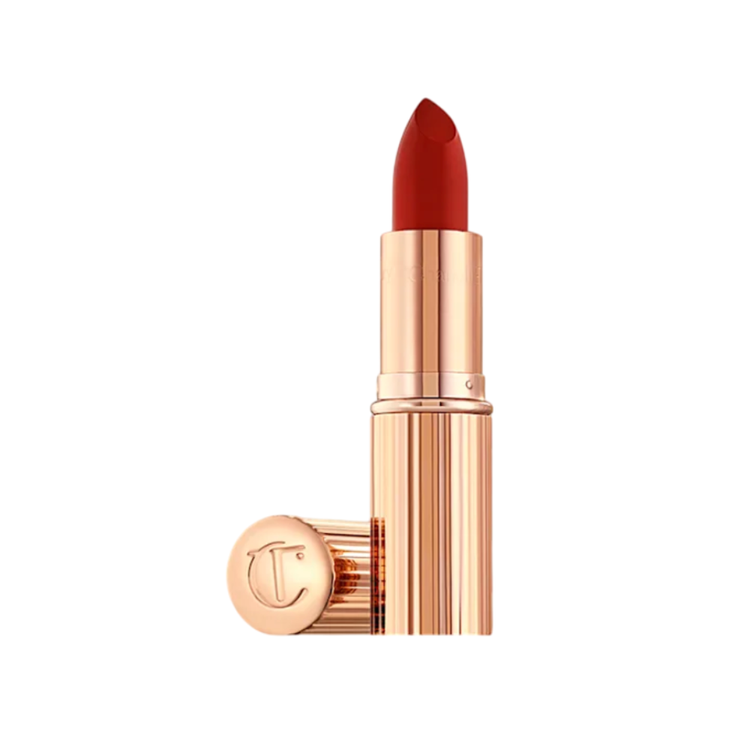 Charlotte Tilbury K.I.S.S.I.N.G lipstick in So Red ($35)