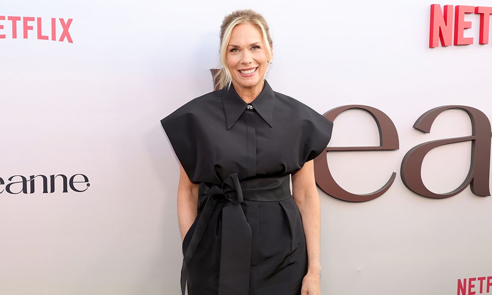 BURBANK, CALIFORNIA - JULY 14: Leanne Morgan attends the Los Angeles Premiere of Netflix's “Leanne" at Warner Bros. Studios on July 14, 2025 in Burbank, California.