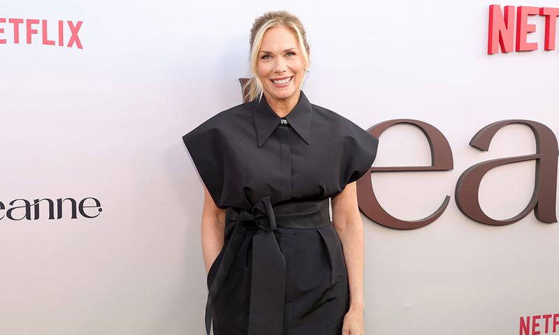 BURBANK, CALIFORNIA - JULY 14: Leanne Morgan attends the Los Angeles Premiere of Netflix's “Leanne" at Warner Bros. Studios on July 14, 2025 in Burbank, California.