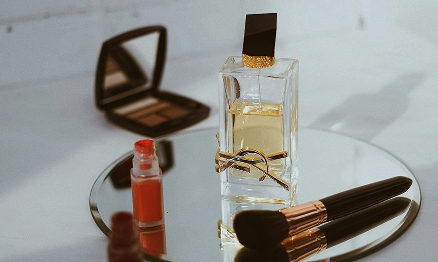 fragrance and makeup products