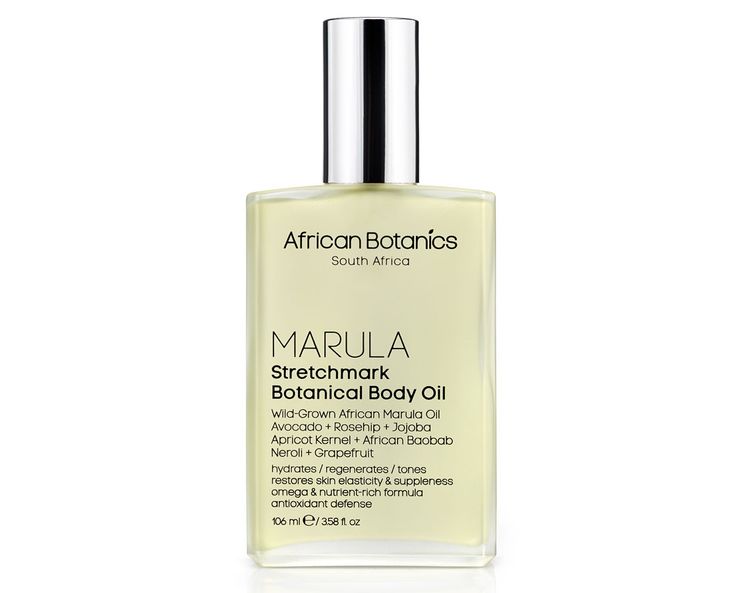 African Botanics Marula Stretchmark Botanical Body Oil