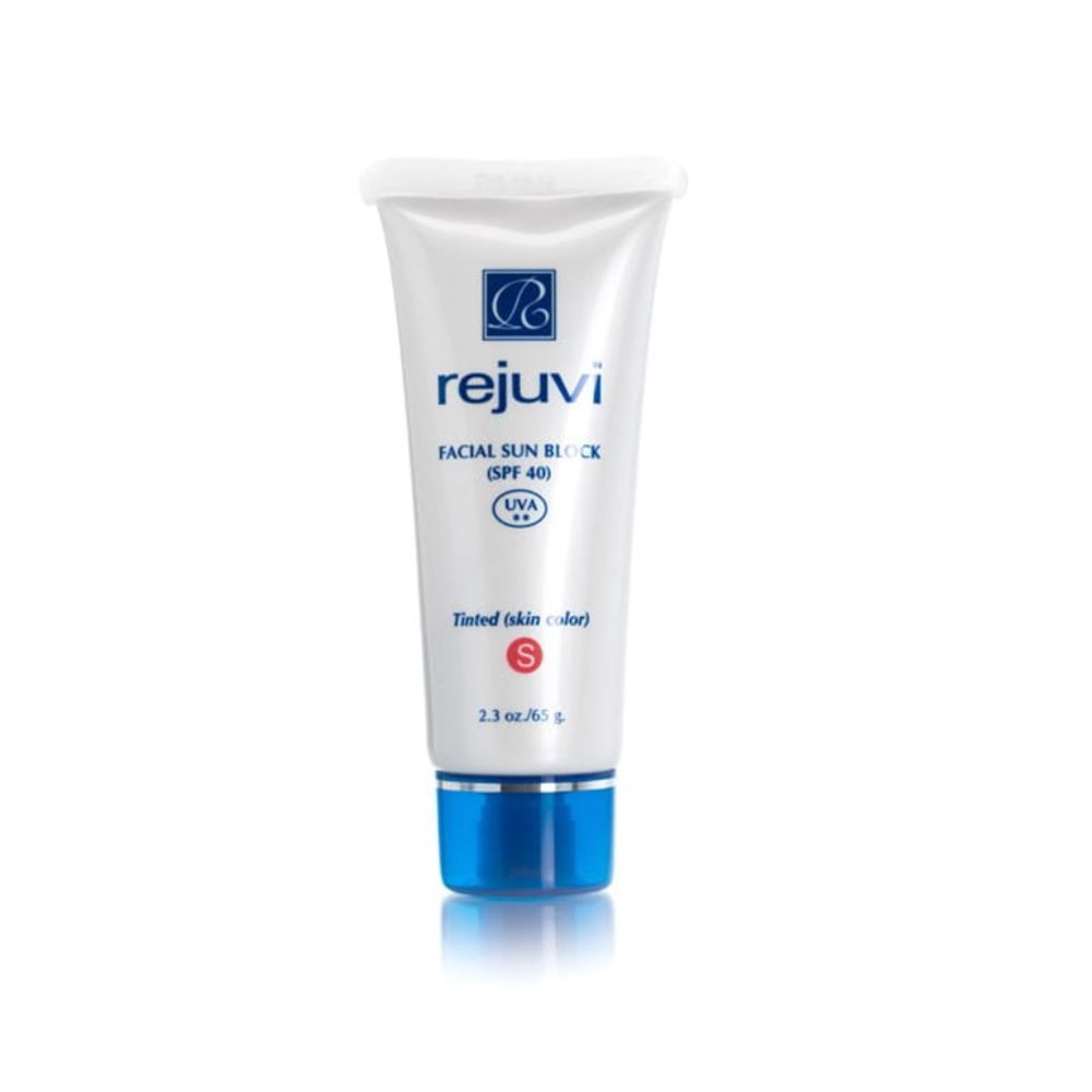 Rejuvi Tinted Facial Sunscreen SPF 40 ($25)