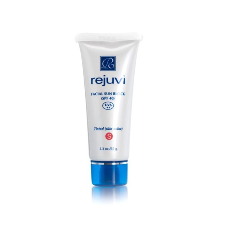 Rejuvi Tinted Facial Sunscreen SPF 40 ($25)