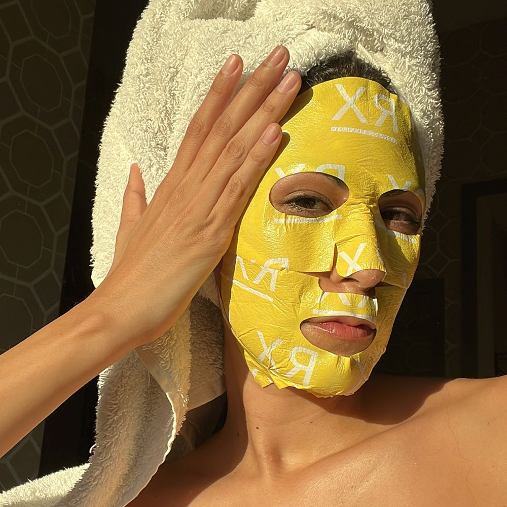 Beekman 1802 Milk RX Compress Advanced Better Aging Cream-Infused Mask ($16)