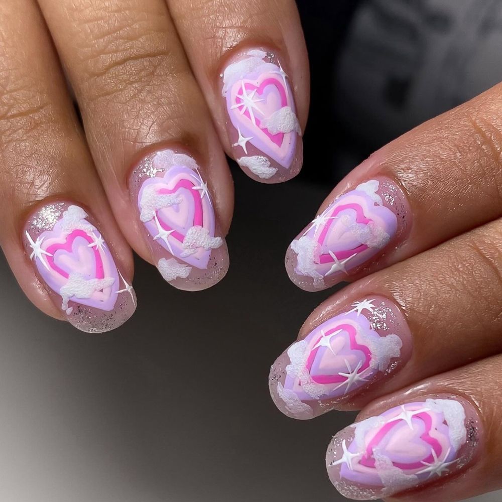 Hearts and Clouds