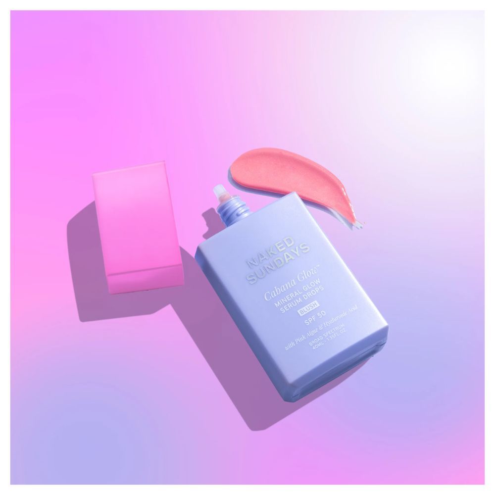 CabanaGlow SPF50 Mineral Luminizing Blush Serum