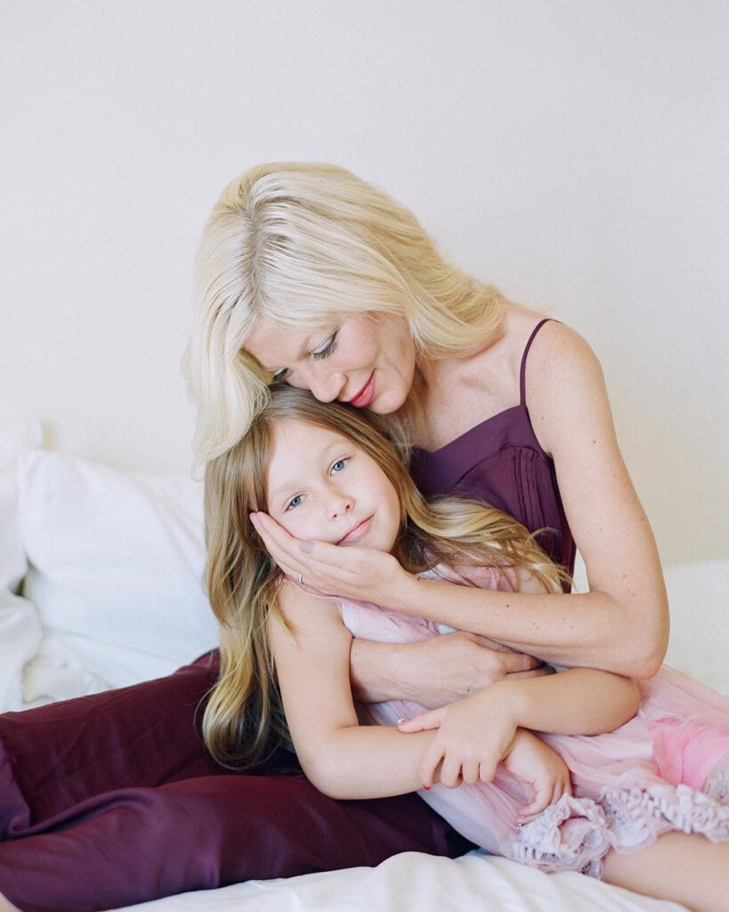 Tori Spelling and daughter Stella
