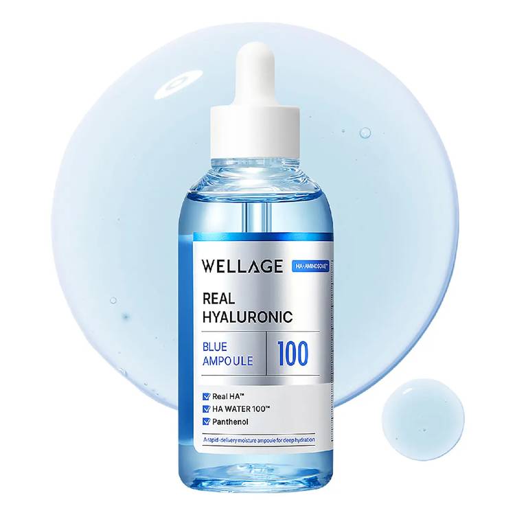 WELLAGE Real Hyaluronic Blue 100 Ampoule
