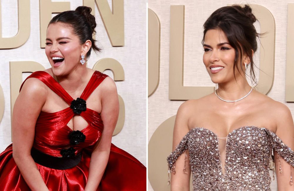 Imperfect Updos Took Over the Golden Globes Red Carpet: 9 Celebs Who Rocked the Look