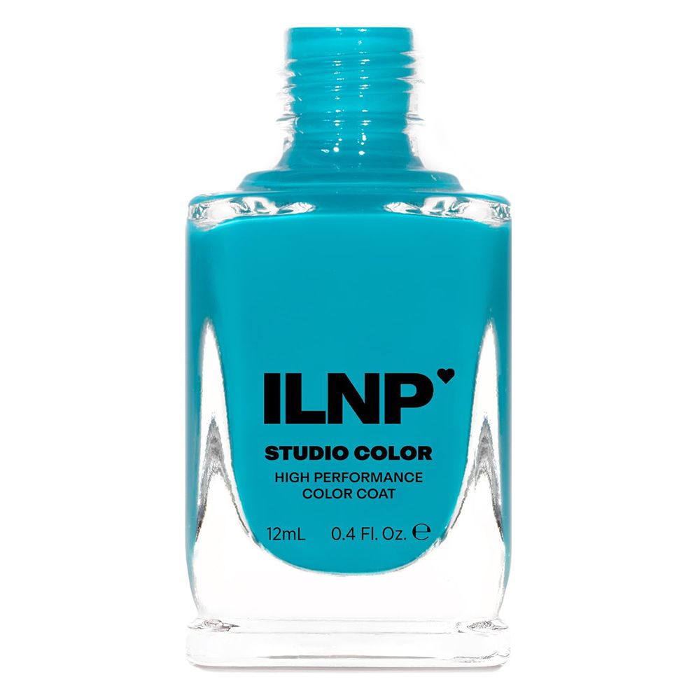 ILNP Turquoise Blue Jelly Studio Color Nail Polish ($10)