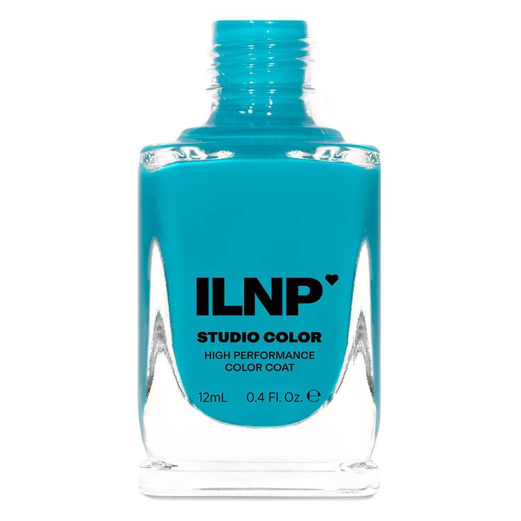 ILNP Turquoise Blue Jelly Studio Color Nail Polish ($10)