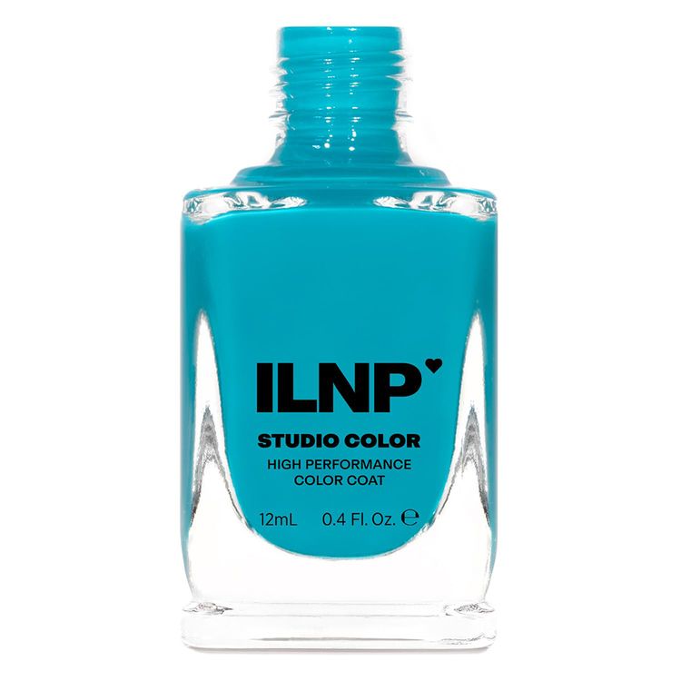 ILNP Turquoise Blue Jelly Studio Color Nail Polish ($10)