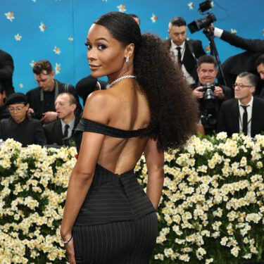 Zuri Hall attends the 2025 Met Gala Celebrating "Superfine: Tailoring Black Style" at Metropolitan Museum of Art on May 05, 2025 in New York City.
