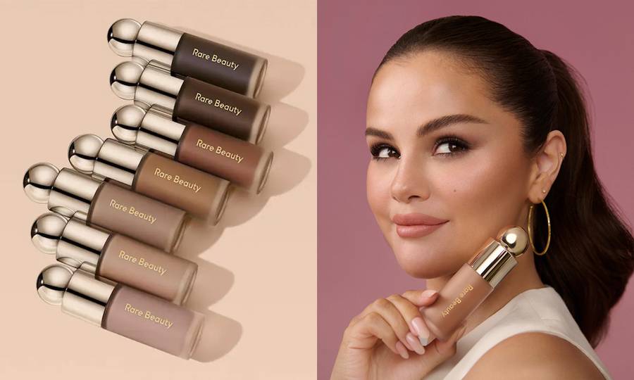Rare Beauty Soft Pinch Liquid Contour and Selena Gomez