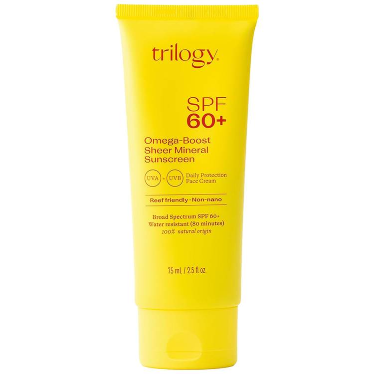 Trilogy SPF 60+ Omega-Boost Sheer Mineral Sunscreen