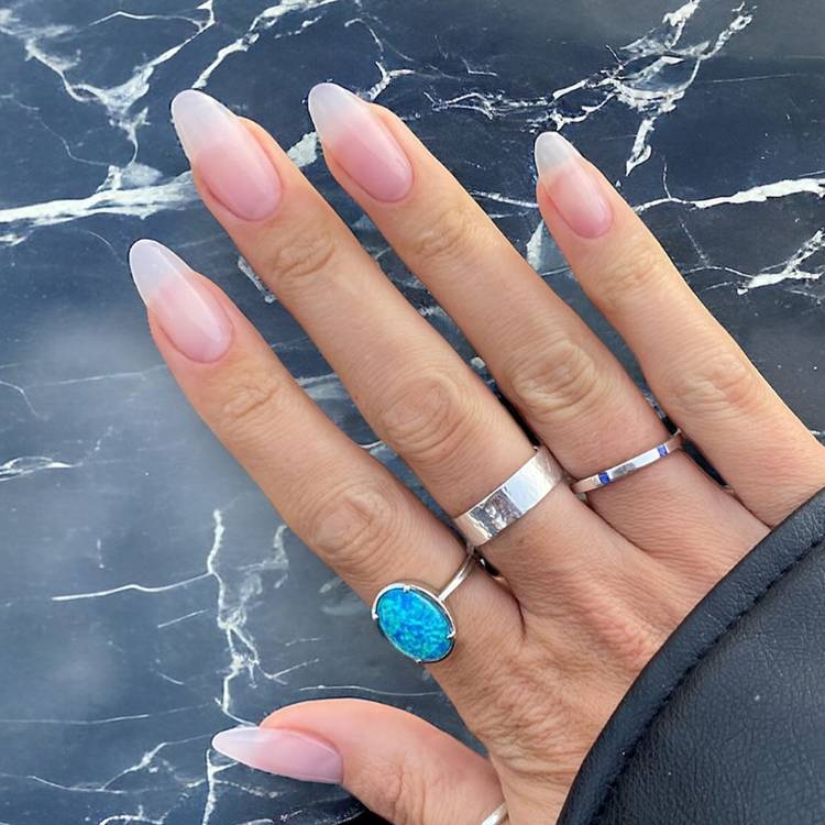 Natural-looking nails