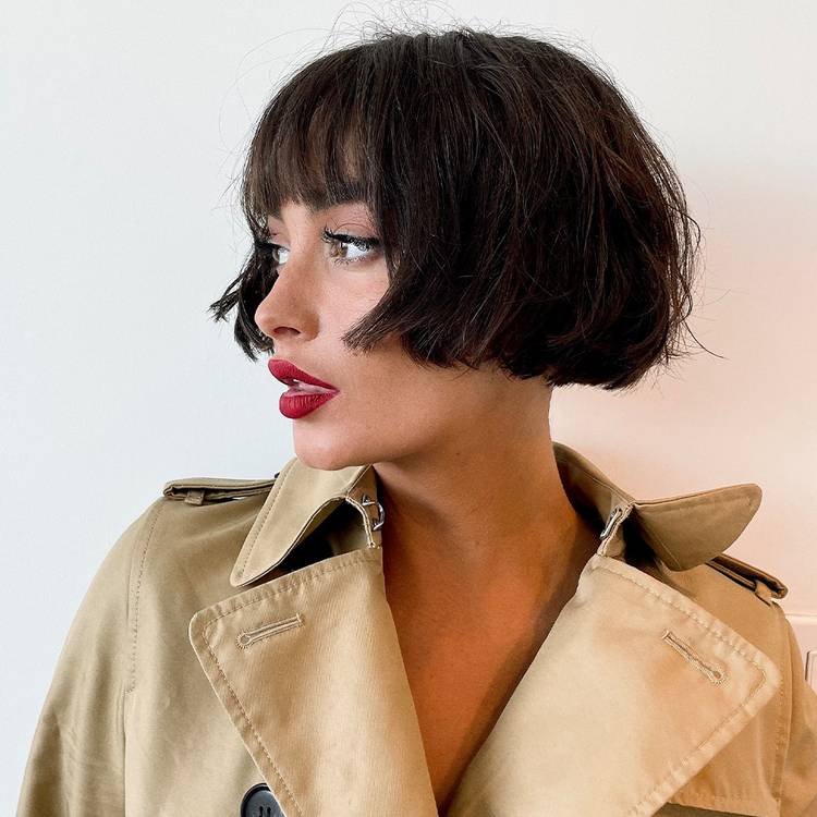 Bob with bangs