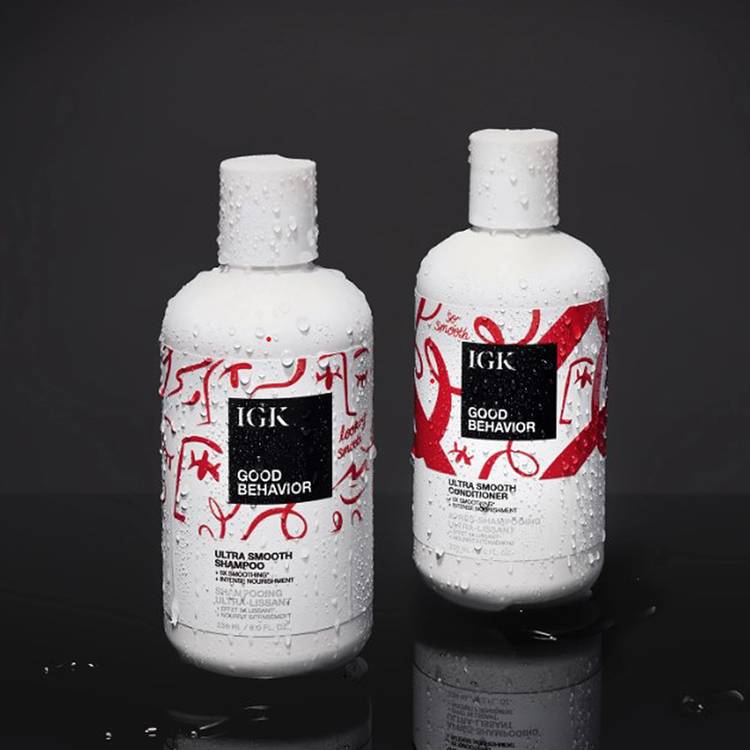 IGK Good Behavior Ultra Smooth Shampoo and Conditioner
