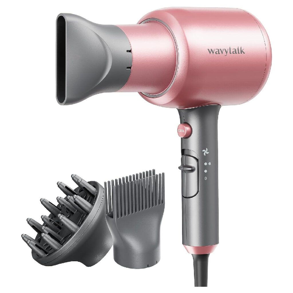Wavytalk Ionic Hair Dryer Blow Dryer with Diffuser