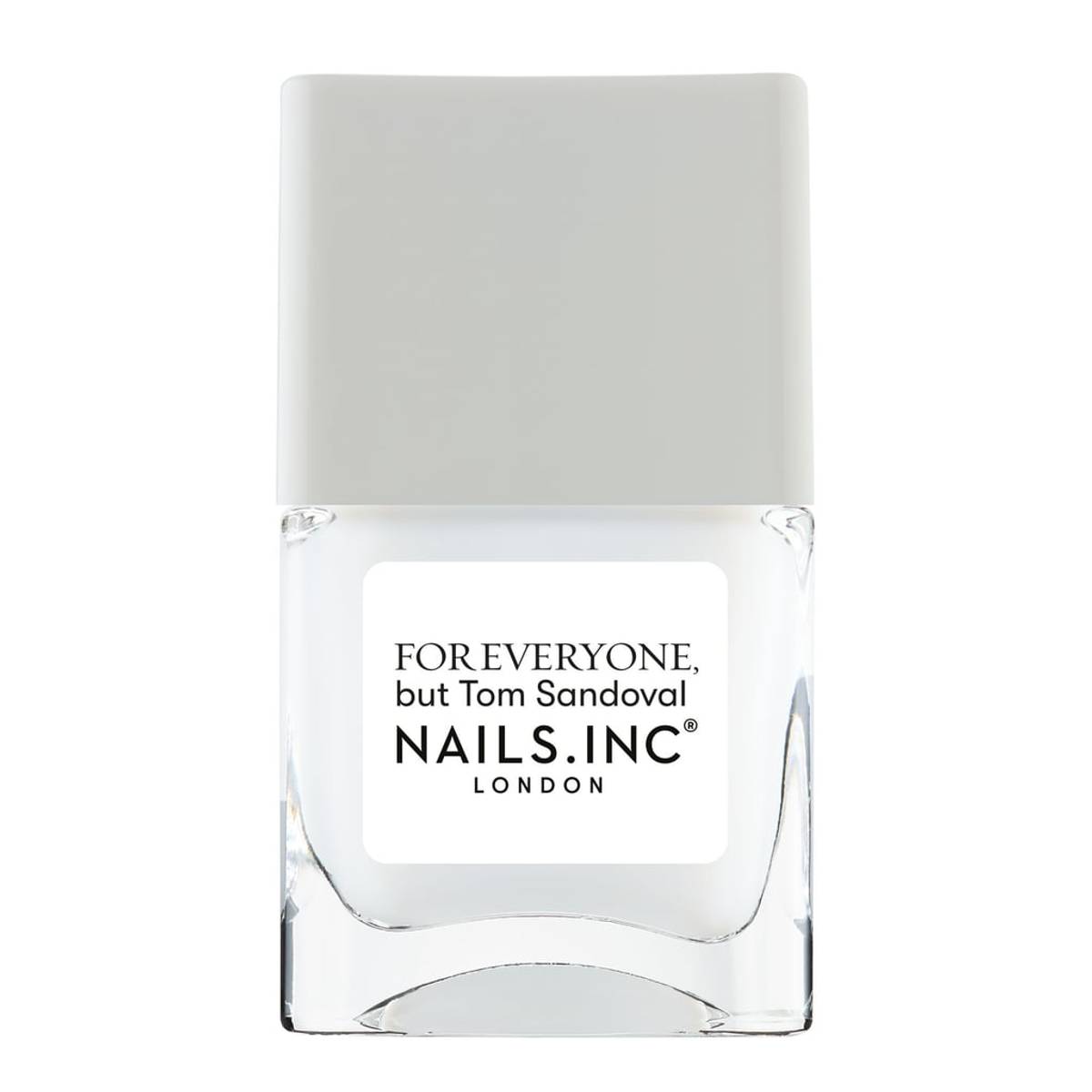 Nails.Inc For Everyone But Tom Sandoval White Nail Polish
