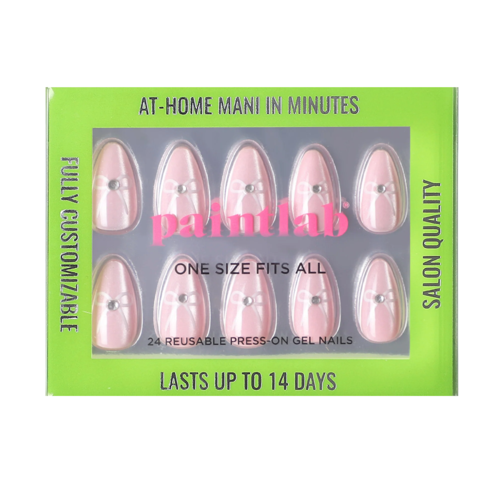 Paintlab Pink Coquette Press-On Nails ($15)
