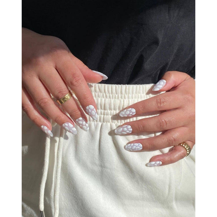 All white