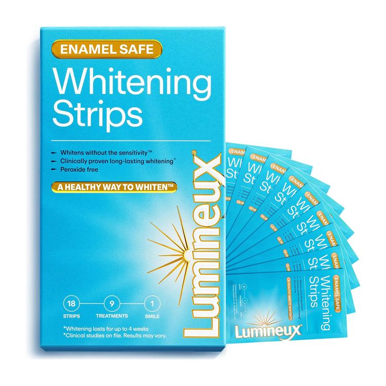 Lumineux Whitening Strips ($50 for 21 strips)