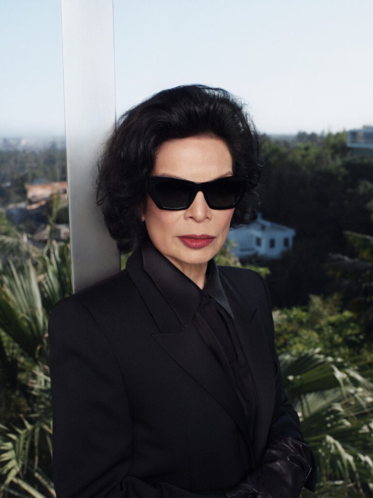 Bianca Jagger for YSL