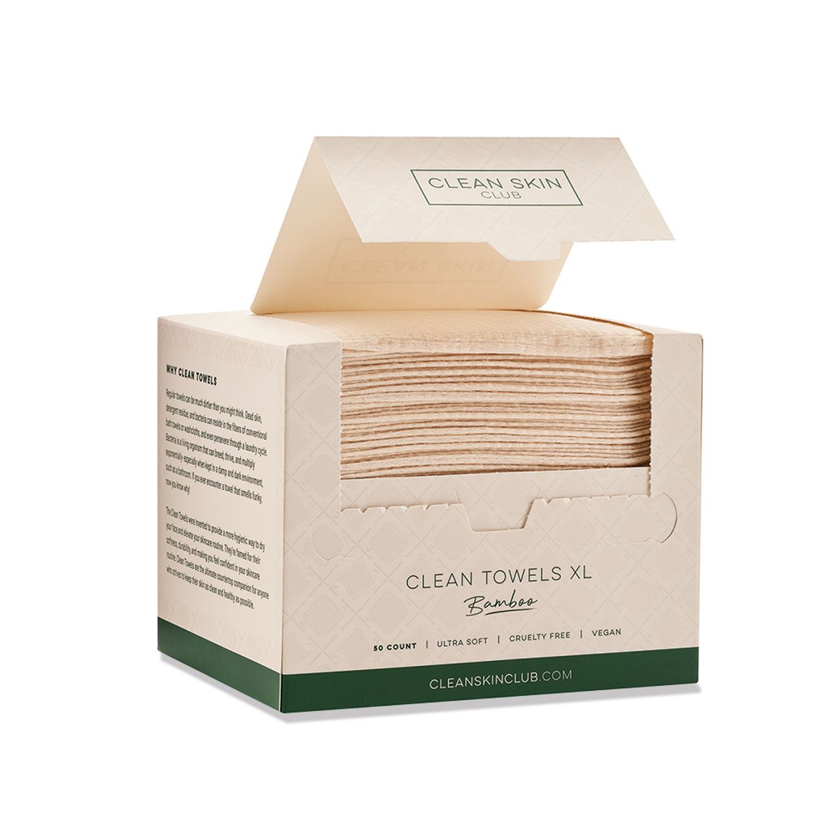 Clean Skin Club Clean Towels XL Bamboo
